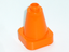 ®™DUPLO - 1 x Orange Cone 2 x 2 x 2 Square Base with bottom tube (Road Cone) Carousel 5