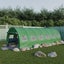 6m x 3m x 2m Strong Tunnel Greenhouses Galvanised Frame Carousel 1