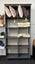 Beautiful Charcoal Painted & Oak Wall unit/Display Unit Carousel 15