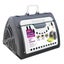 Paws & Claws 46cm Collapsible Pet Dog Cat Carrier Foldable Travel Cage Assorted Carousel 3