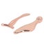 metal facial massage tool metal eye cream applicator 2pcs Face Roller Massage Carousel 3