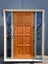 Solid Wood Entrance Door with Side Light and Security Door 1590 W x 2050 H [#... Carousel 3