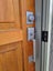 Solid Wood Entrance Door with Side Light and Security Door 1590 W x 2050 H [#... Carousel 5