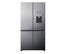 Panasonic 618L Quad Door Fridge Freezer w Ice Water Dispenser Stainless Steel Carousel 1