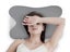 63x45.5CM Memory Foam Cervical Pillow Contour Neck Pillow Grey Carousel 3