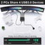 USB KVM Switch Splitter 4 Ports Carousel 5