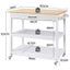 Kitchen Island Cart on Wheels Carousel 7