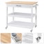 Kitchen Island Cart on Wheels Carousel 8