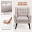Button Tufted Armchair Carousel 6
