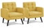 2pcs Arm Chair Tufted Accent Chair Carousel 11