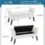 Faux Leather Ottoman Carousel 2