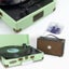 TR96TGN Vintage Turntable With Bt Green Woodstock Ii Carousel 4