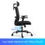 NEADER Ergonomic Mesh Office Chair Desk Computer Armchair Swivel Adjustable BK Carousel 8