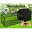 I.Pet Rabbit Cage Hutch Cages Indoor Outdoor Hamster Enclosure Metal Carrier 162 Carousel 3