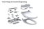 Kogan Premium Smart Wash & Dry Remote Control Electric Bidet Toilet Seat, Carousel 12