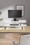 Ergolux Pro Height Adjustable Sit Stand Desk Riser 95cm (White) Carousel 10