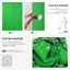 Neewer 10x12 feet/3x3.6 Meters Green Chromakey Fiber Backdrop Background Screen Carousel 3