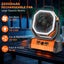 LED Camping Fan 20000mAh Rechargeable Power Bank Remote Carousel 5