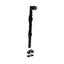 Austyle Panic Bolt Conceal Fixing Black 300mm Black 55026 Carousel 1