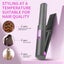 Cordless Hair Straighteners Curler,Mini Flat Curling Iron,Wireless Flat Iron Carousel 4