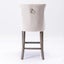 6X Velvet Bar Stools With Studs Trim Legs Tufted Kitchen Dining Chairs Carousel 5