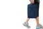 Travel Environmental Water-Resistant Shoe Pouch Portable Storage Bag-Dark Blue Carousel 4