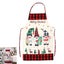 2pcs Kitchen Cooking Aprons Funny Christmas Sleeveless Baking Apron for Adults-P Carousel 3