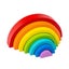 Toy Wooden Rainbow Stacker Nesting Puzzle Blocks Matching Tunnel Stacking Game J Carousel 3