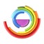 Toy Wooden Rainbow Stacker Nesting Puzzle Blocks Matching Tunnel Stacking Game J Carousel 6