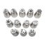 13Pcs Set Piping Nozzles Tips Christmas Pastry Cake Decor DIY Russian Flower Ici Carousel 2