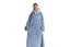 Unisex Hoodie Blanket Hooded Oversized Wearable Throw Blanket-Blue Carousel 4