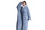 Unisex Hoodie Blanket Hooded Oversized Wearable Throw Blanket-Blue Carousel 5