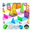60Pcs Kids Magnetic Tiles Blocks Building Educational Toys Children Gift Carousel 3