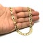 14k Yellow Gold Comfort Curb Chain Necklace, 8.2mm Carousel 4