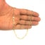 14K Yellow Gold Filled Figaro Chain Necklace, 3.2 mm Wide Carousel 4