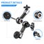 NEEWER 5.9"/15cm Adjustable Friction Magic Arm with 1/4" Screw on Both Ends Carousel 4
