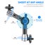 NEEWER 5.9"/15cm Adjustable Friction Magic Arm with 1/4" Screw on Both Ends Carousel 5