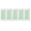5pcs Disposable Face Body Hair Removal Remover Depilatory Wax Strip Waxing Paper Carousel 4