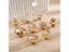 Crystal Knob Transparent Round Cabinet Wardrobe Dresser Drawer Knob Durable Carousel 3