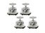 4x Zinc Alloy Drum Holder Base Plate Drum Rack Clamp Drum Tom Mount Bracket Tom Carousel 6