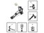 High Quality Percussion Instrument Parts Bass Drum Pedal Beater Accessories Carousel 6