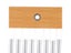 25-Tone Bar Chimes 25 Bars Single-row Musical Percussion Instrument Suitable Carousel 6
