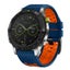 22mm Easy-fit Soft Silicone Watch Bands for Garmin Quatix5/Sapphire (BU&OG) Carousel 1