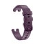 14mm Width Soft Silicone Replacement Strap for Garmin Lily-Purple Carousel 2