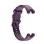 14mm Width Soft Silicone Replacement Strap for Garmin Lily-Purple Carousel 3