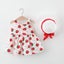 2Pcs/Set Summer Toddler Girls Dress Sweet Bow Strawberry Sleeveless Baby Clot... Carousel 5