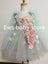2024 New Children's Princess Evening Gown Sleeveless Pearls Appliques Design ... Carousel 3