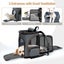 Large Cat Expandable Pet Backpack, Lekereise Dog Backpack Carrier for Small Dogs Carousel 4