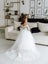 FATAPAESE White Kids Bridesmaid Dress for Girls Flower Long Sleeve Floral Lac... Carousel 3