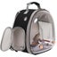 with Stand Perches and Water Food Cups, Space Capsule Astronaut Clear Bubble Win Carousel 4
